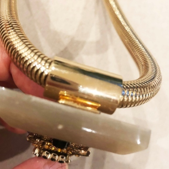 SOLD! Marni Jeweled Pendant Necklace - Picture 5 of 8